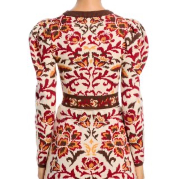 FARM Rio Toucans Cropped Sweater size small - Picture 2 of 9